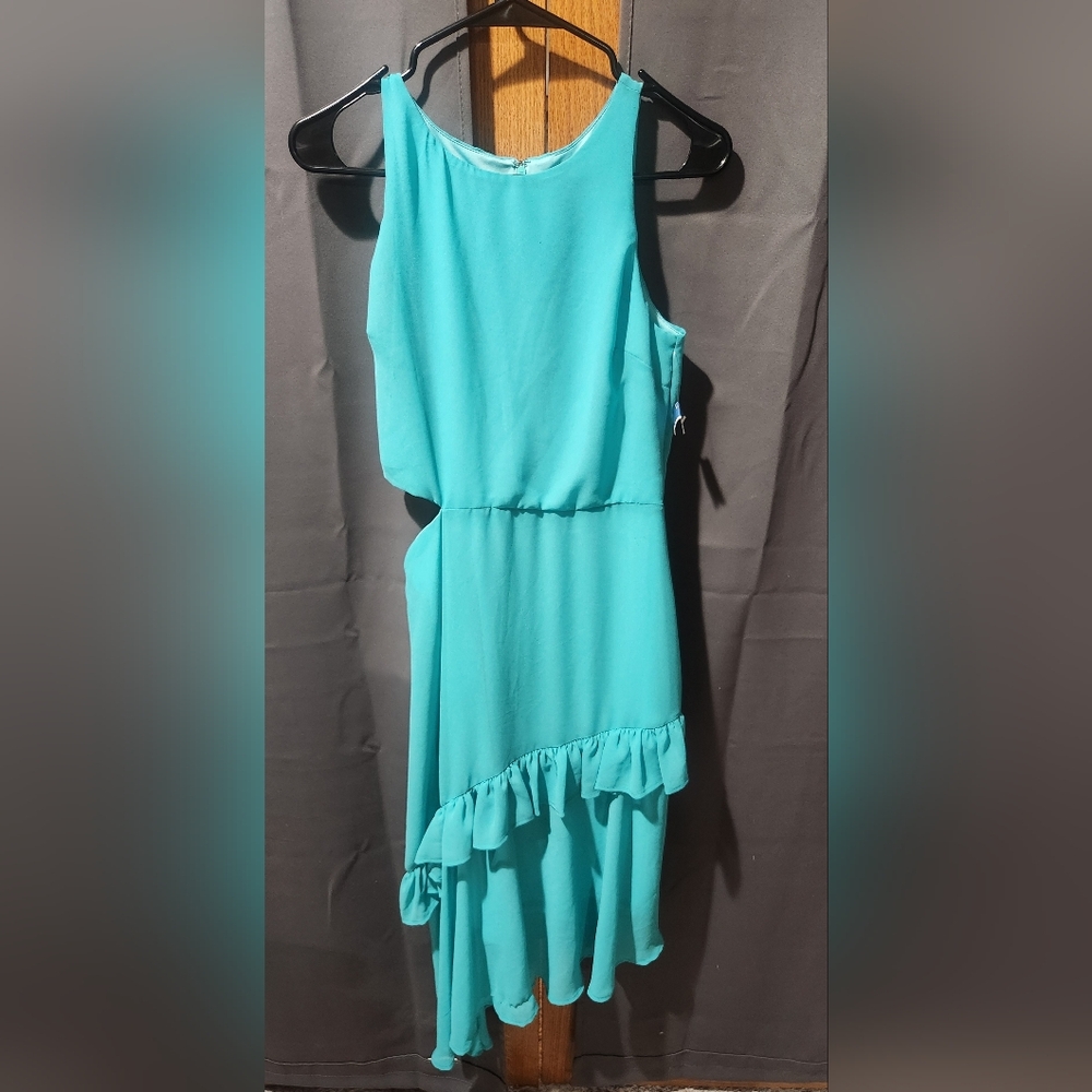 Sam Edelman Elegant Teal Sleeveless Dress